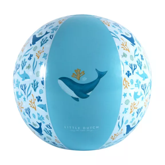 Little Dutch felfújható strandlabda Ocean Dreams kék 35 cm Little Dutch felfújható strandlabda Ocean Dreams kék 35 cm