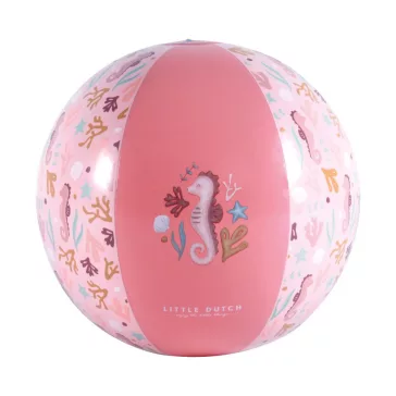   Little Dutch felfújható strandlabda Ocean Dreams pink 35 cm