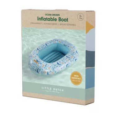 Little Dutch felfújható csónak Ocean Dreams kék