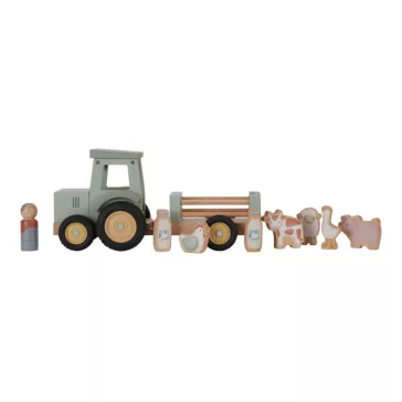 Little Dutch traktor utánfutóval - Little Farm