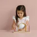 Little Dutch abacus szivárvány - Rózsaszín