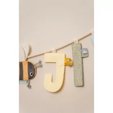 Little Dutch felfűzhető textil betű J