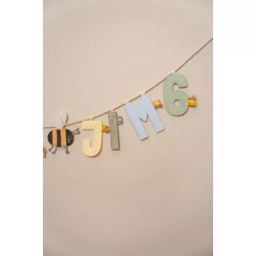 Little Dutch felfűzhető textil betű M