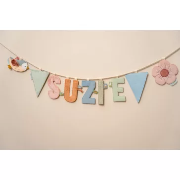 Little Dutch zsinór felfűzhető textil betűkhöz