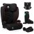 LIONELO Autósülés Hugo i-Size (100-150 cm) Sporty Fekete Piros