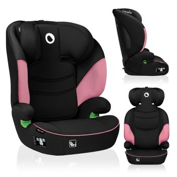 LIONELO Lars i-Size autósülés (100-150 cm) Pink Baby