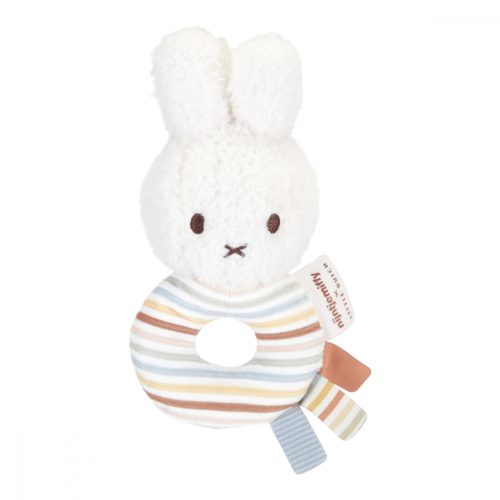 Little Dutch miffy plüss csörgő - vintage csíkos