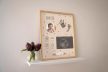 Petit Artichaut birth frame - kéz- és láblenyomat készlet