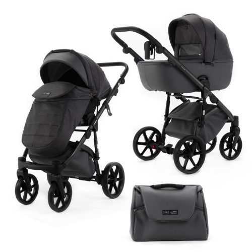 ADAMEX Kombinált babakocsi Nola Natura Stone