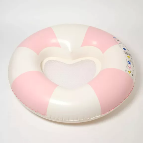 Sunnylife hálós úszógumi - Stole My Heart Pink Stripe Sunnylife hálós úszógumi - Stole My Heart Pink Stripe