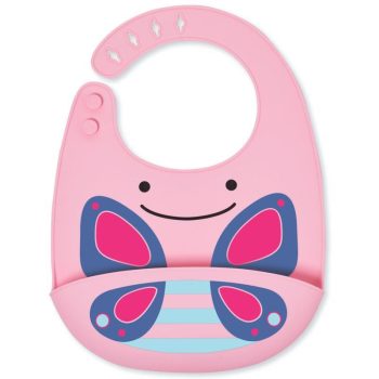 SKIP HOP Zoo Szilikon Előke Pillangó 6h+