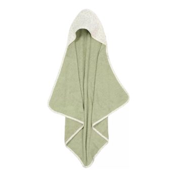   Little Dutch muszlin kapucnis fürdőlepedő 75x75 cm -  Blueberry Leaves