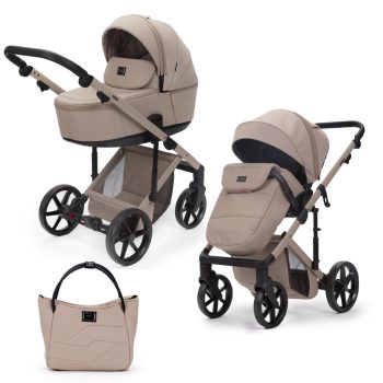 ADAMEX Kombinált babakocsi Dolce Natura Sand