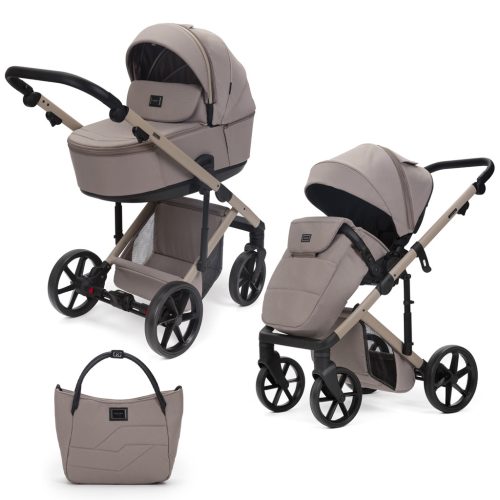 ADAMEX Kombinált babakocsi Dolce Natura Cappuccino