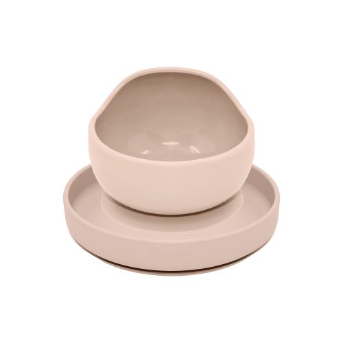 PETITE&MARS Szilikon 2 részes étkészlet TAKE&MATCH  tányér + tál Desert Sand 6hó+