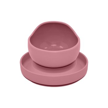   PETITE&MARS Szilikon 2 részes étkészlet TAKE&MATCH  tányér + tál Dusty Pink 6hó+