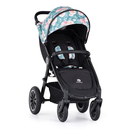 PETITE&MARS Sport babakocsi Street+ Air Black Limited 100 Roses