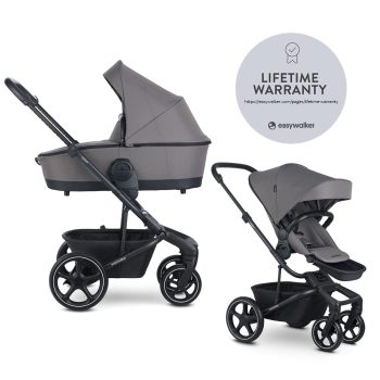   EASYWALKER Kočík kombinovaný Harvey5 2v1 Pebble Grey LITE RWS