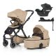 PETITE&MARS KÉSZLET Babakocsi 4v1 ICON Mocha Beige LITE AIR + CYBEX Aton B2 i-Size