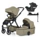 PETITE&MARS KÉSZLET Babakocsi 4v1 ICON Mossy Green LITE RWS + CYBEX Aton B2 i-Size