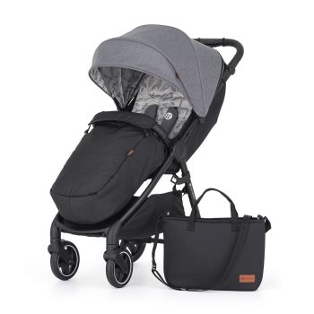 PETITE&MARS Sport babakocsi Royal3 Black Ultimate Grey