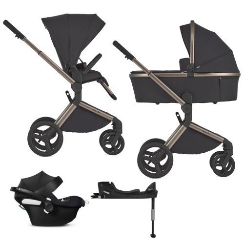 ANEX Kombinált babakocsi Flo Solo + CYBEX Aton B2 i-Size + alap