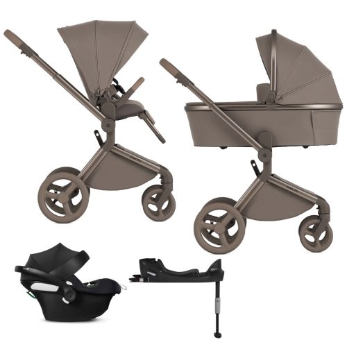 ANEX Kombinált babakocsi Flo Yuki + CYBEX Aton B2 i-Size + alap