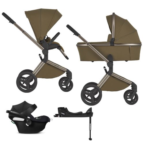 ANEX Kombinált babakocsi Flo Astra + CYBEX Aton B2 i-Size + alap
