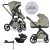 EASYWALKER Kočík kombinovaný Zoey Sage Green + CYBEX Aton B2 i-Size + základňa