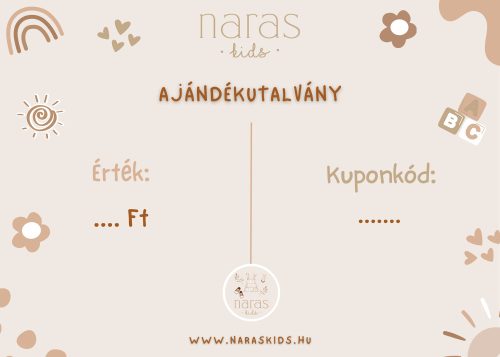 Naras Kids Ajándékutalvány - többféle összegben