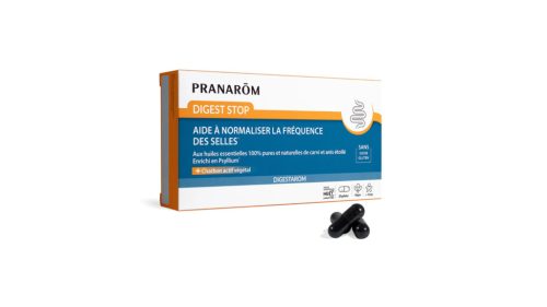 DIGEST STOP KAPSZULA - SEGÍT NORMALIZÁLNI A BÉLMOZGÁSOK GYAKORISÁGÁT