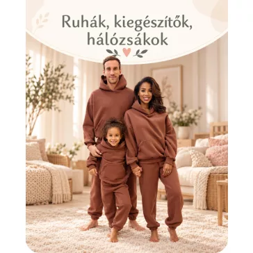 Ruhák, kiegészítők, hálózsákok
