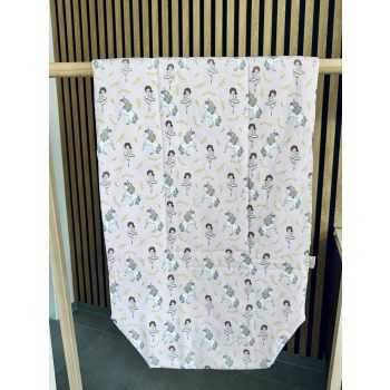   Bélelt, puha derékalj bölcsis/ovis ágyra - BALERINÁS UNIKORNISOS