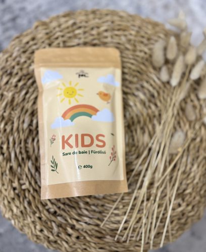 Kids immunrendszer erősítő parajdi fürdősó gyerekeknek - NAGYOBB kiszerelés, megújult külső - 400 g