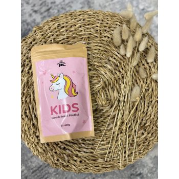   Parajdi fürdősó gyerekeknek - mályvacukor illat - NAGYOBB kiszerelés, megújult külső - 400g