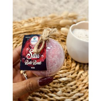 Rózsás parajdi fürdőgolyó