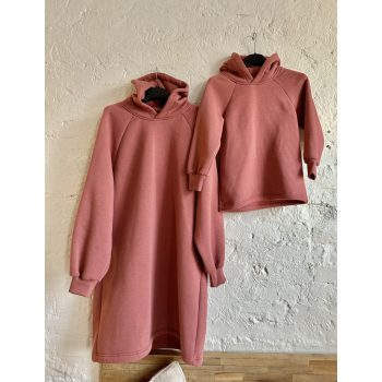 Mályva anya - gyerek pulcsiruha / Gyerek