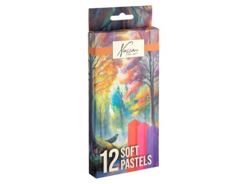 Nassau pasztell kréta készlet 12 db-os CraftArt