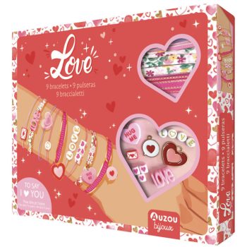 Ékszerkészítő készlet, Szivecskék Auzou