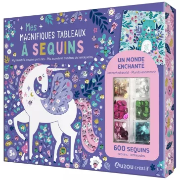   Flitteres képkészítő készlet, Varázslatos állatok Auzou