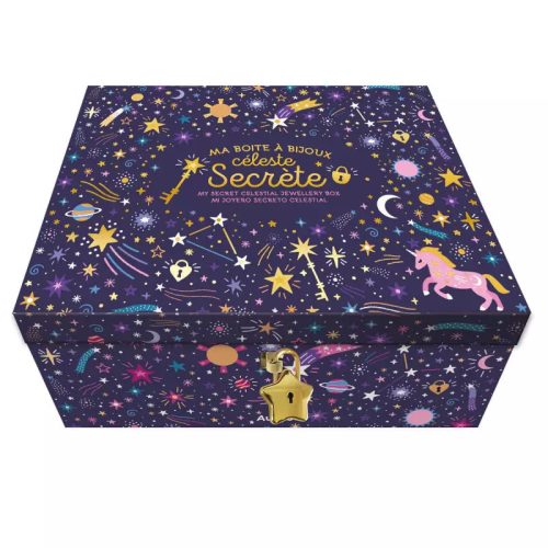 Titkos ékszertartó doboz, ékszer készítő készlet Auzou