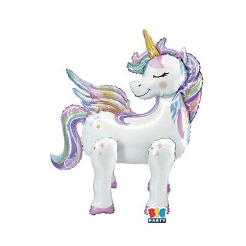 3D forma fólia lufi 61x66x32 cm, Varázslatos unikornis