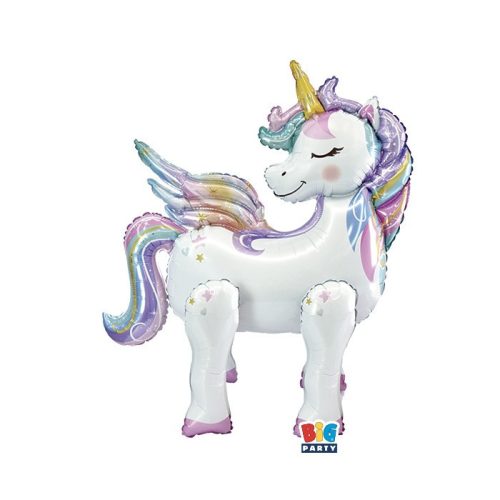 3D forma fólia lufi 61x66x32 cm, Varázslatos unikornis
