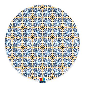 Positano olasz mintás parti tányéralátét 5 db 32 cm-es