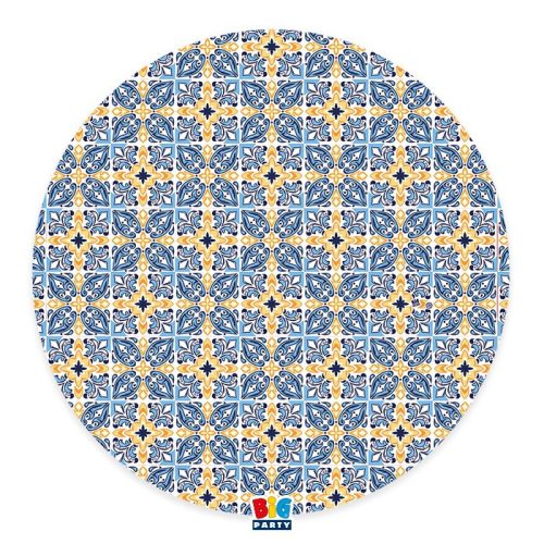 Positano olasz mintás parti tányéralátét 5 db 32 cm-es