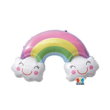 Forma fólia lufi 80x50 cm, Szivárvány