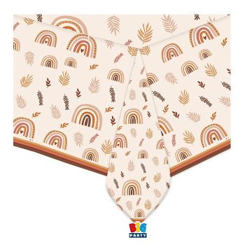 Bohém stílusú parti műanyag terítő 140x270 cm-es