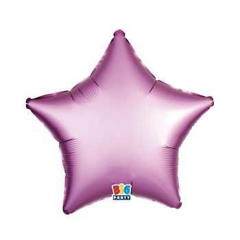 Forma fólia lufi 45 cm, Fukszia színű csillag