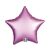 Forma fólia lufi 45 cm, Fukszia színű csillag