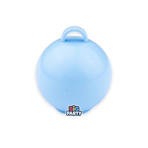 Világoskék gömb alakú lufisúly 75 gr